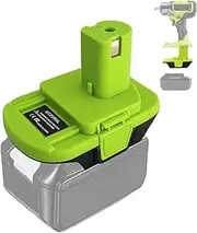 [URUN] MT20RNL Battery Adapter Converter Use for Ryobi 18V Tools, Converts for Makita 18V Li-ion Battery to for Ryobi 18V Battery, Fit for Ryobi 18V System Power Tools P102 P103 P104 P105 P107 P108 P109