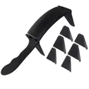1 Set Comb And Guides Set Hair Stylist Comb Barber Hair Comb Hair Cutting Comb