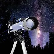 45 Degree FullMirror, 6X30 Finder Mirror, Portable Refractor Telescope Fully Coated Glass Optics Ideal Telescope for Beg