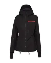 Prada Logo Patch Detail Jacket XS,L,M black