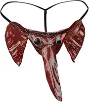 [Generic] Men Underwear Men Briefs Thong Back Elastic Lingerie Sexy Pouch Bulge Mens Elephant T Underwear Men's Underwear Thermal Underwear for Men Small