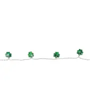 Northlight 20-Count LED Mini St Patrick's Day Shamrock Lights