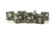 MDG: Resin Polyhedral Dice Set - Icy Opal Black