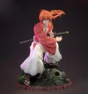 HIMURA KENSHIN 3D Print Garage Kit Figure Model Kit Unassemble Unpainted GK