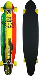 Krown Kick Tail Rasta Longboard