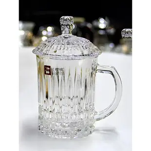 紅櫻桃玻璃杯無鉛水晶玻璃泡茶蓋杯茶杯水杯杯子水晶杯高檔帶蓋