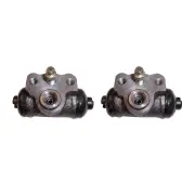 2 LH+RH Rear Wheel Cylinders for Mazda Mazda2 DJ DL 1.5L I4 16v FWD 08/2014-On