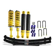 ADJ 2"-3" Pre Assembled Lift kit EFS Leaf Titan King Coil for Nissan Navara D40