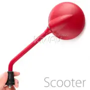 KiWAV Mirrors Steel Roundie Red 8mm for Vespa NRG ZIP LIBERTY Runner LX S GTS