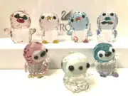Authentic New in Box SWAROVSKI SCS Penguin Family of 7