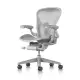 【Herman Miller】Aeron2.0 全功能 尼龍腳 礦石白 C SIZE DW扶手(功能最頂配☆ 經典再進化 二代人體工學椅)