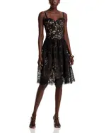 L'Agence Flyn Wire Cup Dress