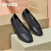 在飛比找蝦皮購物優惠-Crocs女鞋卡駱馳涼鞋女款 思瓏平底鞋 休閒鞋 20587