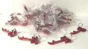 Red Stripe Aluminum Palm Tree Bottle Opener Key Rings (50) Pack Openers New & FS