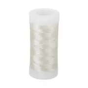 Metallic Thread, 100 Yards Embroidery Thread for Sewing Machine, White