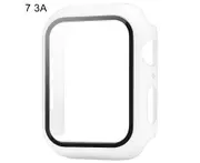 Watch Screen Protector Bubble Free Bubble Free PC Smart Watch Screen Protective Case for Apple Watch 6/SE-#7