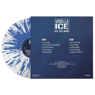 Ice Ice Baby (White with Blue Splatter Vinyl)