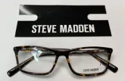 NEW Steve Madden Shadddow Tortoise Plastic Optical Eyeglasses Frame 53-15-140