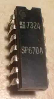 Signetics SP670A Triple 3 Input NAND Gate - NOS - Rare!