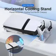 Game Cooling Stand Charging Base for PS5 Pro/PS5 Slim Controller Charging Dock Radiator