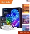 LED Strip Lights - WiFi, Alexa & Google Assistant, App Control - Colors - 32.8ft