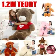 1.2m Teddy Bears Kids Plush Giant Giant stuffed Soft Large Bear Big Toys ACB#