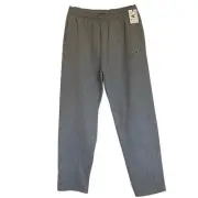 CHAMPION SWEATPANTS POWERBLEND FLEECE OPEN BOTTOM XLT TALL COMFY ATHLETIC NEW