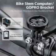 WEST BIKING Bicycle Stem Computer Holder Bracket Speedometer Adapter for Gopro