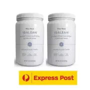 2 x Isagenix IsaLean Vanilla Whey Protein Shake EXP 06/2025 EXPRESS POST