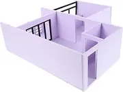 ADOCARN 1 Set 1/25 Scale DIY Apartment Material: High-Precision Architectural Model - Easy to Build 3D Renderings for Activities and Learning