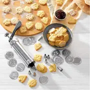 Soffritto Professional Bake Cookie Press Icing Set 21 Piece - Robins Kitchen