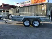 10x5 GALVANIZED | TANDEM TRAILER | FULL CHECKERPLATE |