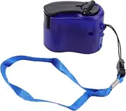 1Pc Hand Crank Generator for Outdoor Emergency Power for Camping Hiking Travel Features LED Light for Instructions Emergency Use