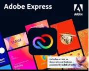 Adobe Express 1 Year - Android Mac OS Windows - Physical Copy