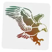 Eagle Stencil Decoration Template 11.8x11.8 inch Plastic Eagle Drawing