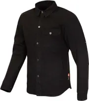 Merlin Porta D30 Canvas Single Layer Motorcycle Shirt, black, Size 3XL for Men