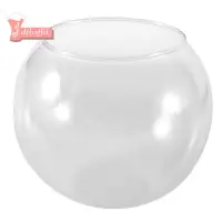 在飛比找蝦皮購物優惠-透明玻璃魚缸圓形球形花瓶
