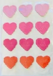 Valentine's Day Heart Wax Seals Stickers Planner Envelope Cards Supply Crafts
