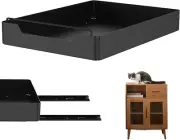 Pull out Cabinet Organizer No Drilling Slide out Drawer Storage Shelf Sliding...