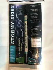 Flying Model Rocket Kit - Rare OOP Quasar One 'Stormy Skies'