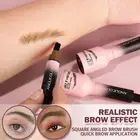 Waterproof Eyebrow Tint Pen Square Angled Brush Hair Concealer Women