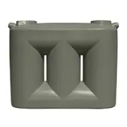 Clark Tanks 3000L Poly Slim Water Tank - Tidal Green