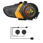 LX3 Helmet Bluetooth Headset BT5.0 Motorcycle Riding Call Headset 1200MAH4724