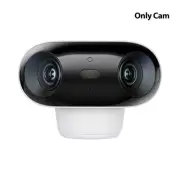4K Solar & Battery Powered Wireless Security Camera with 180° Night Vision