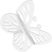 ARTIBETTER Butterfly Shaped Nursery Wall Decor Floating Shelf, Cute Wall Display Rack for Kids Room, Small Decorative Shelf Wall Mounted Hanging Wall Shelf for Toys Plants Decorations Storage