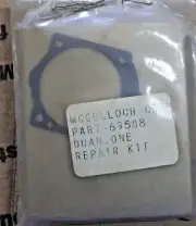 McCulloch OEM WALBRO SDC Mac 1010 10-10 SP 80 81E 70 60 CARB KIT NOS BX149