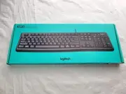 Logitech - K120 Full-size Wired Membrane Keyboard for PC BRAND NEW SEALED