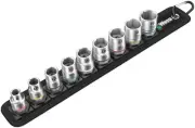 Wera Belt B 4 Zyklop socket set - 3/8" drive, 9 pieces