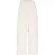[Brunello Cucinelli] Brunello Cucinelli Cropped Trousers 40 IT WHITE