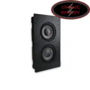 Episode ES-SUB-IW-DUAL8 Passive In-Wall Subwoofer with Dual 8" Woofers Brand New